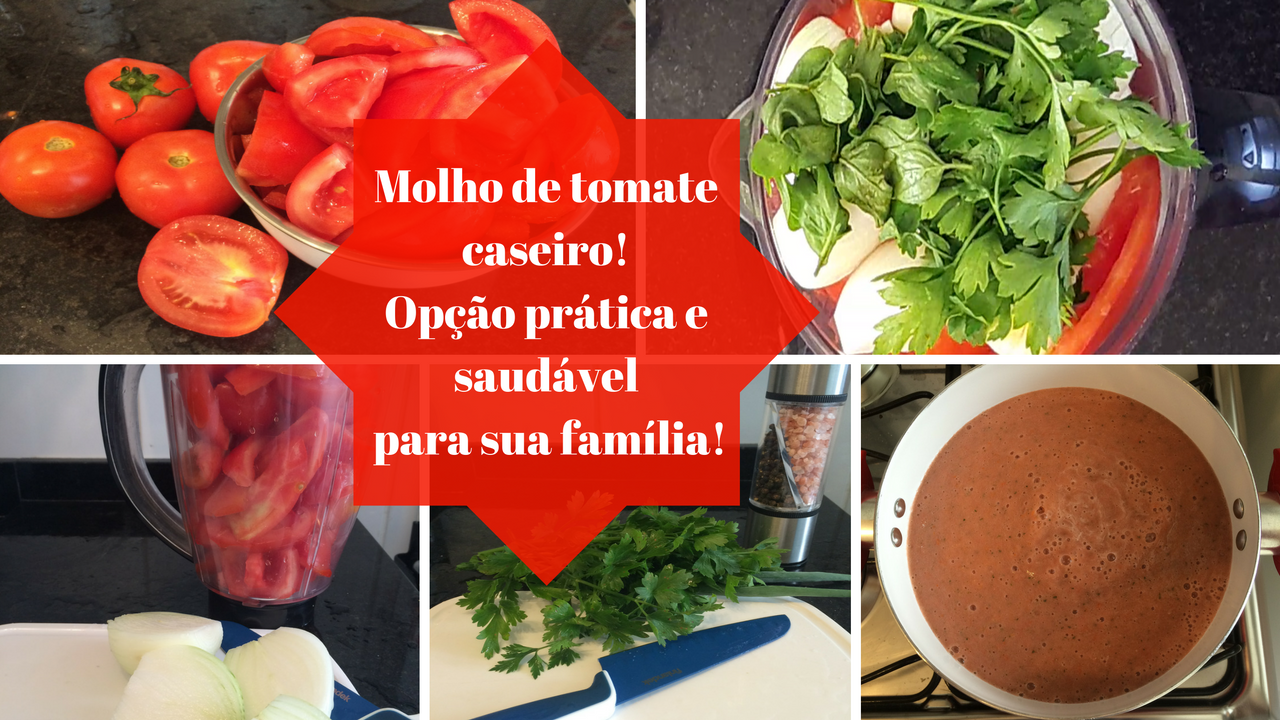 Molho de Tomate Caseiro